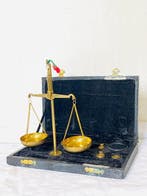 Balans of weegschaal - Messing - de precisie, Antiek en Kunst