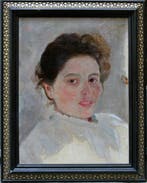 Lazar Krestin (1868- 1938) - Portrait of a young woman