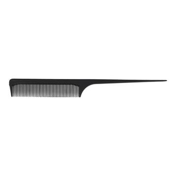 Styling Tool Haarkam 25cm - Puntkam - Kunststof - Zwart