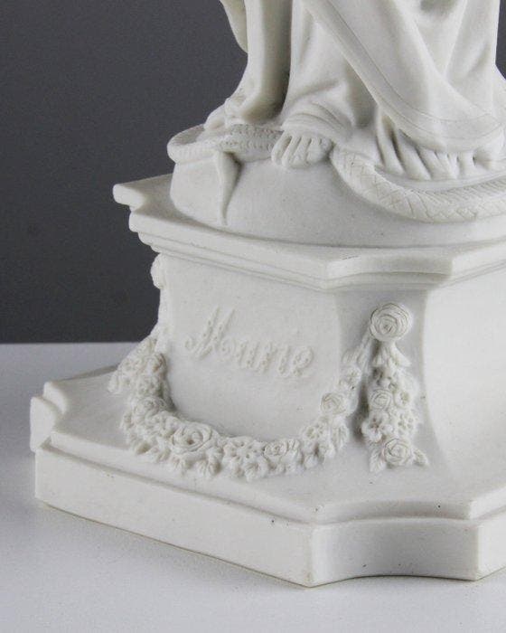 Beeldje - Immaculate Conception - Biscuit porselein, Antiquités & Art, Art | Art non-occidental