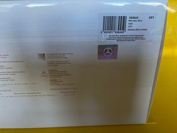 Norev 1:18 - Model sedan - Mercedes-Benz S600 1997 Obsidian