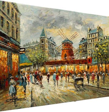 Christof Vevers (1962) - Paris ~ Moulin Rouge - Sortie de
