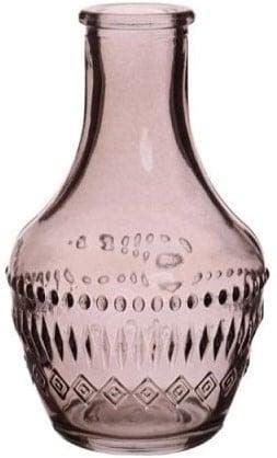 Gekleurd glazen flesje milano soft grey ø6 cm h10 per stuk, Nieuw