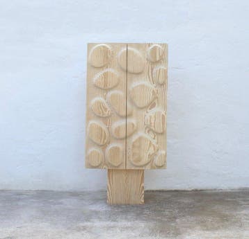 Tom Heywood - Kabinet - Vurenhout - Kelhek Cabinet, Antiek en Kunst