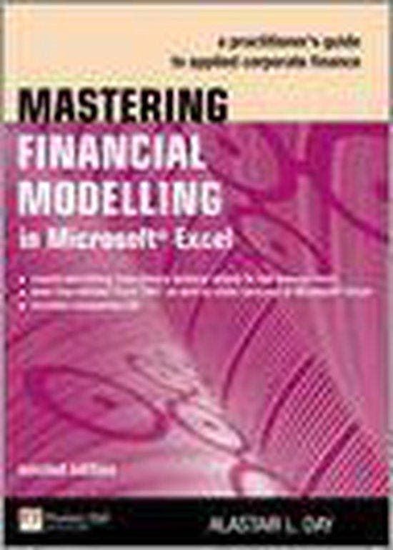 Mastering Financial Modelling in Microsoft Excel:A, Boeken, Taal | Engels, Zo goed als nieuw, Verzenden