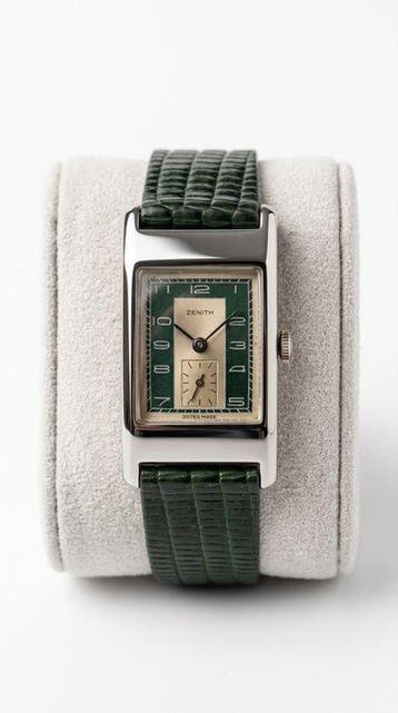 Zenith - Art Deco Tank - Zonder minimumprijs - In-House Cal.