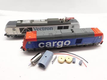 micromotor TTI005C Tillig TT Am 846, BR 145/ 146/ 185 u.a., Overige merken, Gelijkstroom, Verzenden, Overige typen