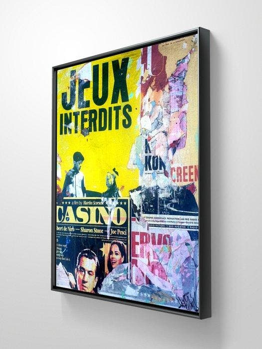 lasveguix (1986) - Jeux interdits, Antiek en Kunst, Kunst | Schilderijen | Modern