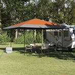 vidaXL Luifel Tent Oranje 395 x 395 x 251 cm Stof, Verzenden