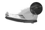 Cupspoiler voor BMW X4 (G02) CSL672-C, Verzenden