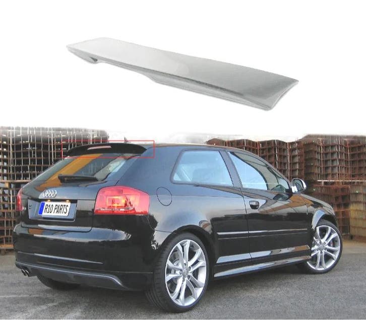 AILERON BECQUET DE TOIT AUDI A3 8P 03-11 LOOK S LINE S3, Auto-onderdelen, Carrosserie, Verzenden