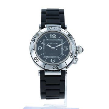 Cartier - Pasha Sea timer Date - 2790/W31077U2 - Heren -, Nieuw