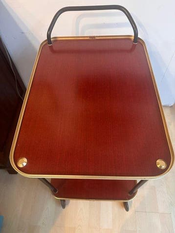 Serveerwagen - Hout - Vintage Italiaans
