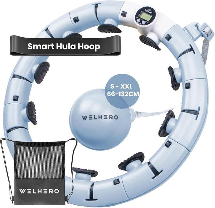 Smart Hula Hoop (66-132cm) | Tweede kansje, OP = OP, Sport en Fitness, Hoelahoeps, Met gewicht, Nieuw, Fitness hoelahoep, Verzenden