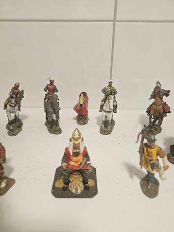 Del Prado - Figuur - 10 x Ritter des Mittelalters u.a. (10), Nieuw