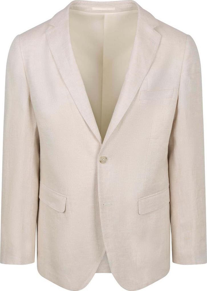 Suitable Blazer Linnen Panama Ecru maat Maat 48/50 (M) Heren, Vêtements | Hommes, Pulls & Vestes, Envoi