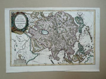 Azië - India, Indochina, Indonesia, China; Heinrich Scherer, Nieuw