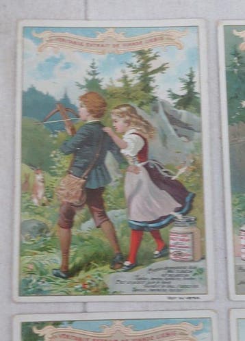Frankrijk - Liebig S 405 - Chansons enfantines 2 - Complete, Gelopen