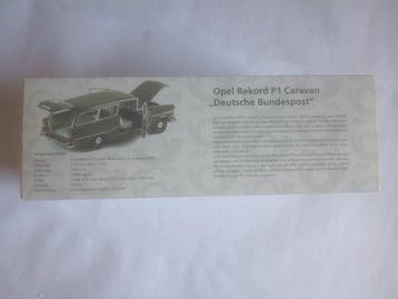 Minichamps 1:18 - Voiture miniature - Opel Rekord Caravan, Hobby en Vrije tijd, Nieuw