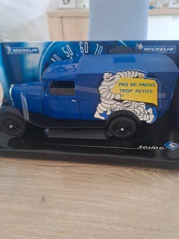 Solido 1:18 - Modelauto - Camioneta promocional Michelin, Nieuw