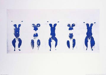 Yves Klein (1928-1962) - Anthropometrie, ANT 100.