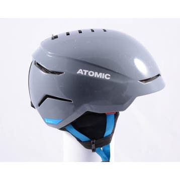 59 60 61 62 63 skihelm/snowboardhelm ATOMIC SAVOR R, Grey/bl, Sport en Fitness, Verzenden, Gebruikt, Atomic