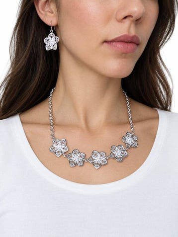 Sans prix de réserve - Ensemble de bijoux 2 pièces Argent, Handtassen en Accessoires