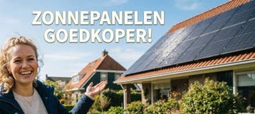 ZONNEPANELEN (HUUR) PRIJZEN DEZE MAAND VEEL GOEDKOPER !, Nieuw