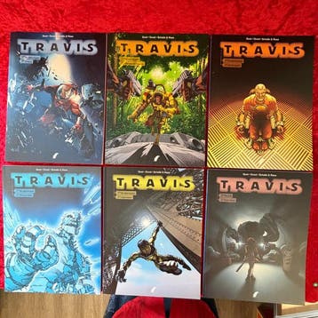 Travis 1 t/m 15 - Complete reeks SC - 15 Album - Eerste, Nieuw