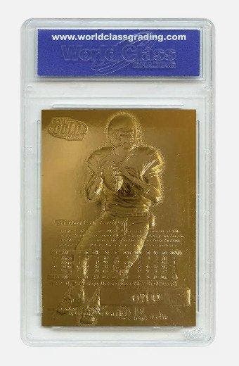 2000 Fleer Tom Brady Rookie Card - Signature Series - WCG 10, Nieuw