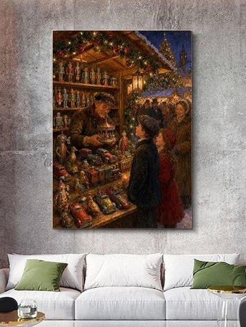 Shayer - Christmas Market – The Magic of Tin Toys - XL -