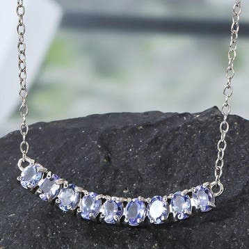 Zonder minimumprijs - Statement ketting - 18 karaat Witgoud,