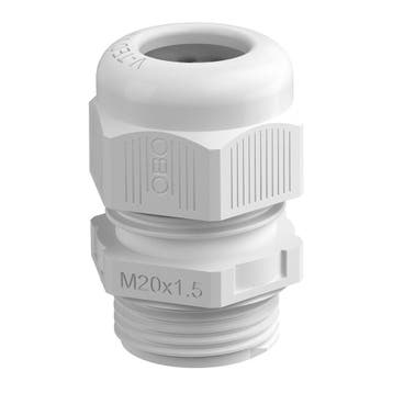 Gaine De Câble M25 Résistante Aux UV IP68 Polyamide Gris, Verzenden