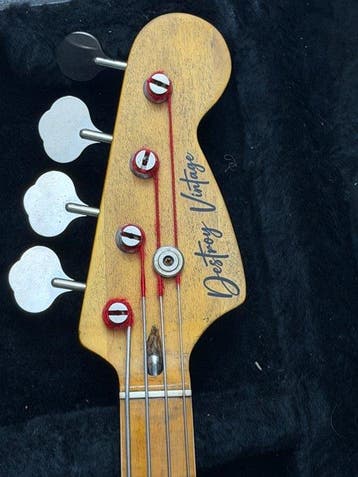Destroy Vintage - Precision Bass - - Elektrische basgitaar -, Muziek en Instrumenten, Nieuw
