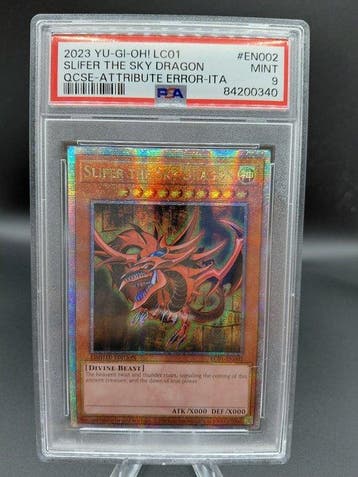 Konami - 1 Graded card - Yu-Gi-Oh! - Slifer the Sky Dragon, Nieuw