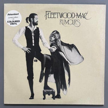 Fleetwood Mac - Rumours [white vinyl, limited edition] -, Nieuw in verpakking