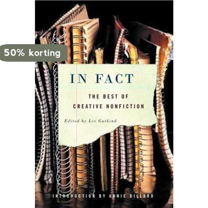 In Fact 9780393326659 Gutkind, Livres, Langue | Anglais, Envoi