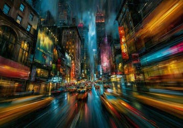 Giancarlo Colombo - GCD Art - Downtown #10, Antiek en Kunst