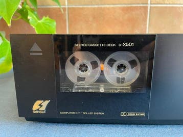 Sansui - D-X501 Lecteur-enregistreur de cassettes, Audio, Tv en Foto, Nieuw
