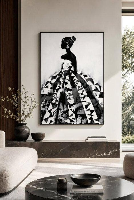 Tactile art - Geometria Notturna, Antiquités & Art, Art | Objets design