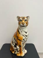Beeld, Tigre H. 75 cm - 75 cm - Keramiek, Antiek en Kunst