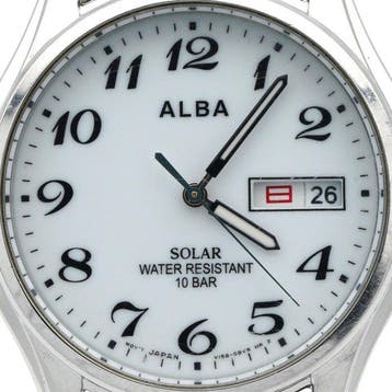 Seiko - ALBA Solar - Zonder minimumprijs - V158-0AX0 - Heren