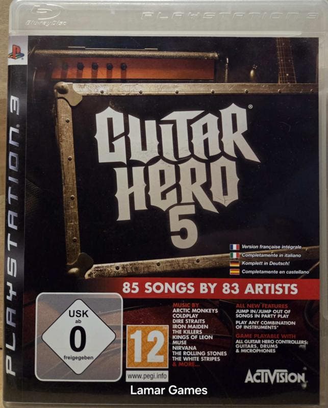 Guitar Hero 5 (ps3 used game), Games en Spelcomputers, Games | Sony PlayStation 3, Ophalen of Verzenden
