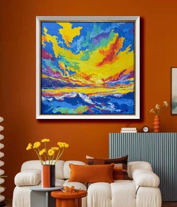 Vitly Leshukov (1968) - Amaneser Sobre El Mar 6 - XL