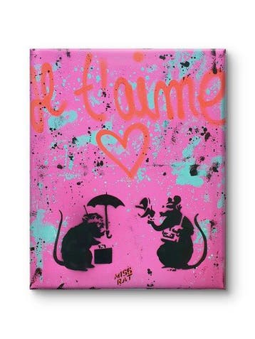 MISS RAT (1981) - Je t aime - BANKSY TRIBUTE