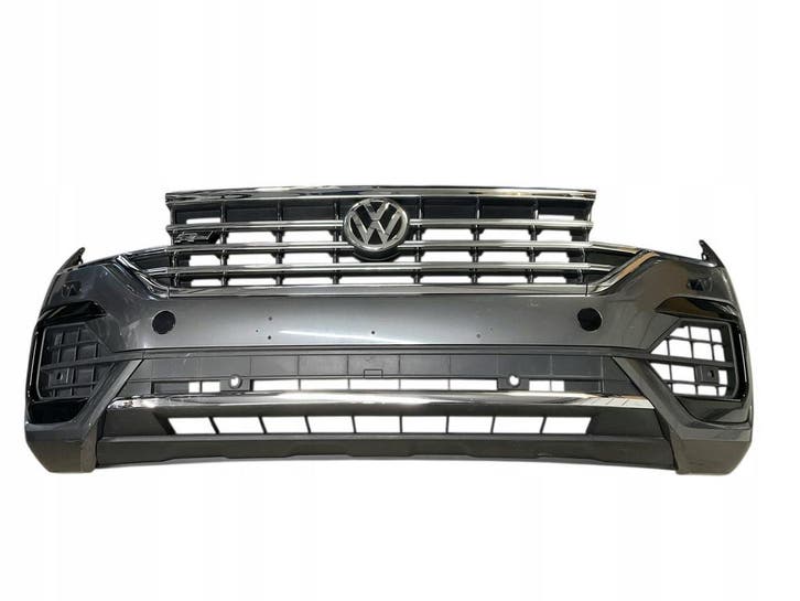 Voorbumper met grille VOLKSWAGEN Touareg R-line 760 521, Auto-onderdelen, Carrosserie, Gebruikt, Verzenden