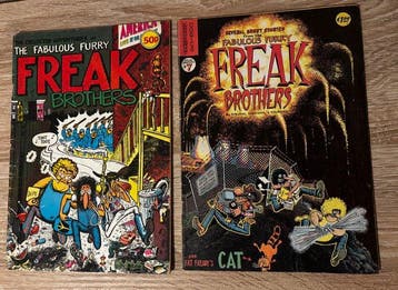The Fabulous Furry Freak Brothers 1,2,5,7,8 - 5 Comic -, Nieuw
