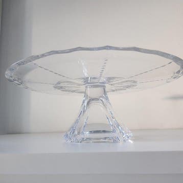 Taartschaal - Kristal - Fabergé – Alzatina