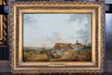 Johannes Vorsterman (c.1643-c.1699), Kring van - Landschap, Antiek en Kunst