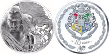 Frankreich 10 Euro 2022 Harry Potter zilver coloriert Pp..., Postzegels en Munten, Verzenden, België